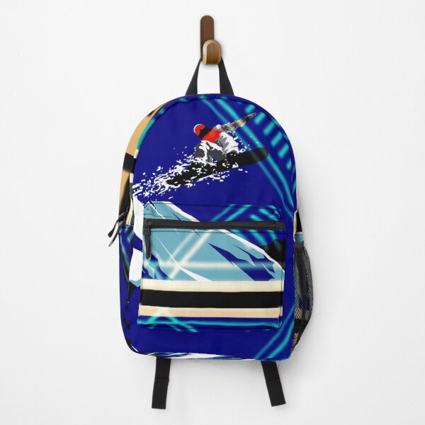 Item preview, SNOWBOARDING ART DECO designed and sold by ELEGANZZIA.
