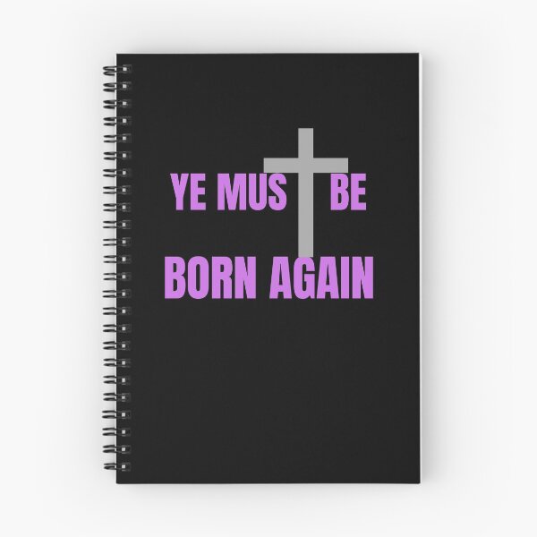 Item preview,  Ye Must Be Born Again Christian Quote designed and sold by Beluved.