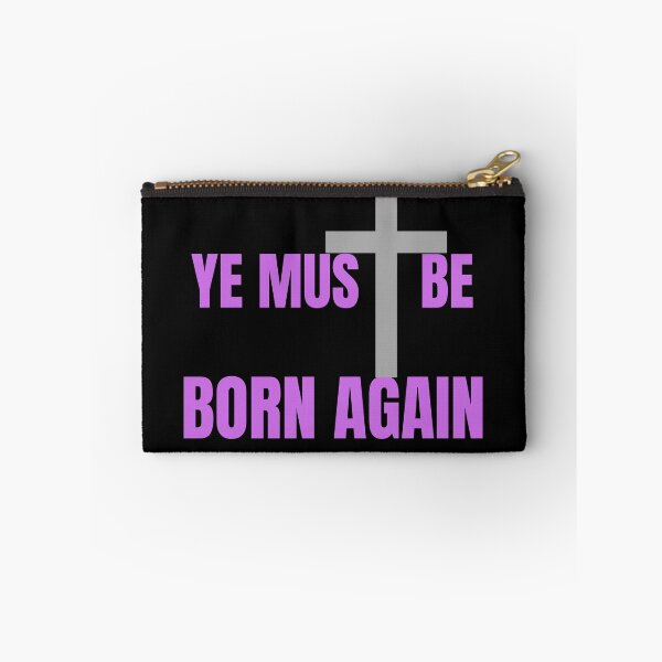 Item preview,  Ye Must Be Born Again Christian Quote designed and sold by Beluved.