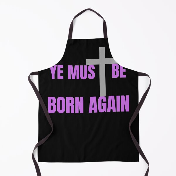 Item preview, Ye Must Be Born Again Christian Quote designed and sold by Beluved.