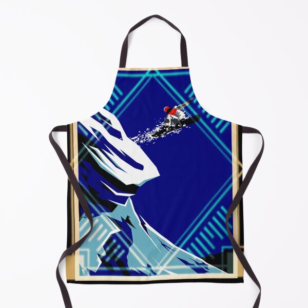 Item preview, SNOWBOARDING ART DECO designed and sold by ELEGANZZIA.