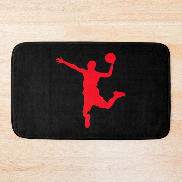 Item preview, Red Dunking Basketball Player Silhouette designed and sold by Express YRSLF.
