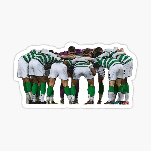 Celtic retro jersey sticker pack (4x10)