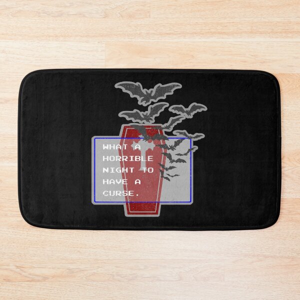 Item preview, What a horrible night to have a curse - Retro Gaming designed and sold by jacob-jendrey.