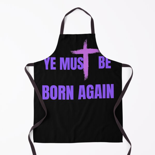 Item preview, Copy of Ye Must Be Born Again Christian Quote designed and sold by Beluved.