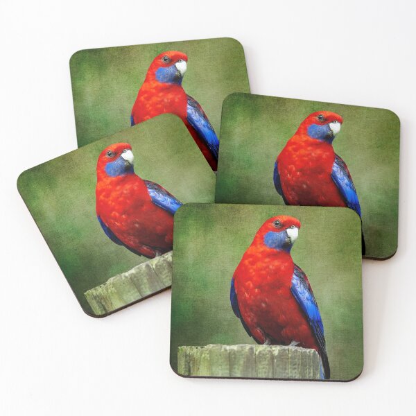 Item preview, Crimson Rosella portrait  designed and sold by Adriano Carrideo.