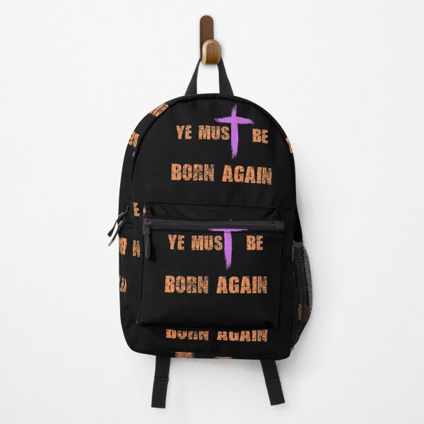 Item preview, Ye Must Be Born Again Christian Quote designed and sold by Beluved.