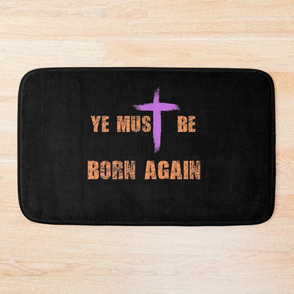 Item preview,   Ye Must Be Born Again Christian Quote designed and sold by Beluved.
