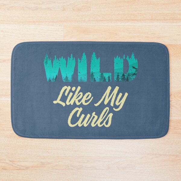 Item preview, Wild Like My Curls funny curly haired gift  designed and sold by alenaz.