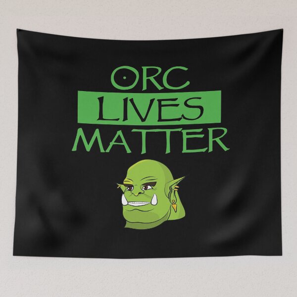 Item preview, Orc Lives Matter Funny RPG role playing games designed and sold by TravelScientist.
