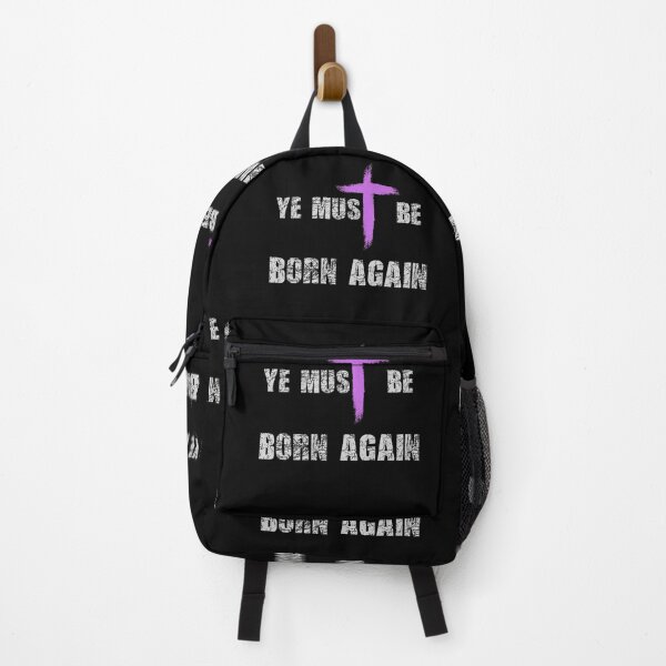 Item preview, Ye Must Be Born Again Christian Quote designed and sold by Beluved.