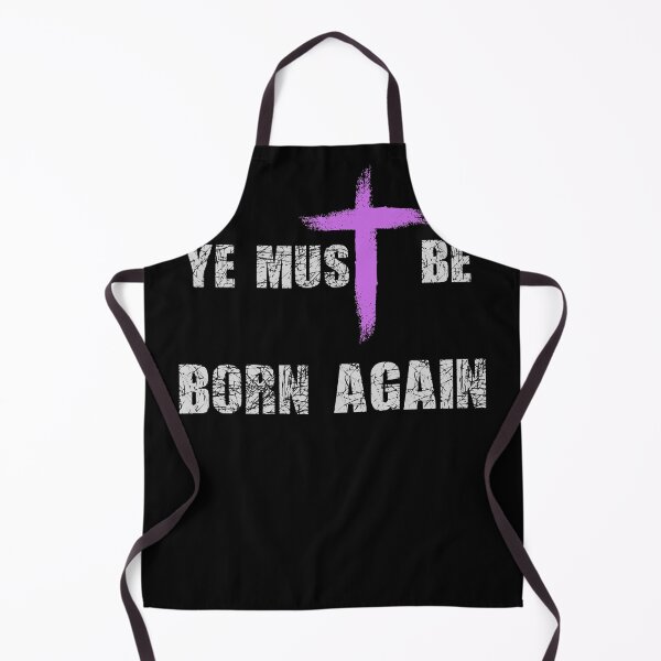 Item preview, Ye Must Be Born Again Christian Quote designed and sold by Beluved.