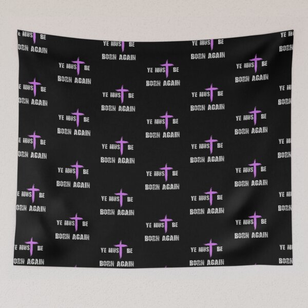Item preview,    Ye Must Be Born Again Christian Quote designed and sold by Beluved.