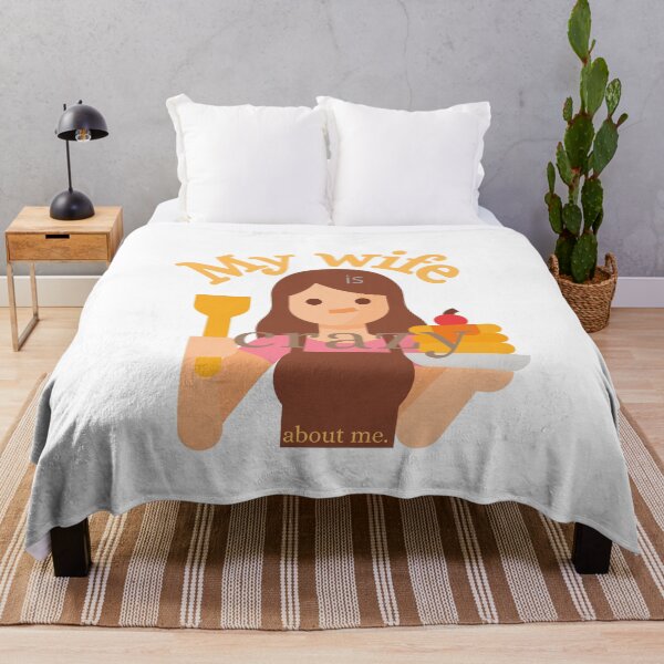 Item preview, My wife is crazy about me. designed and sold by SunQuestDD.
