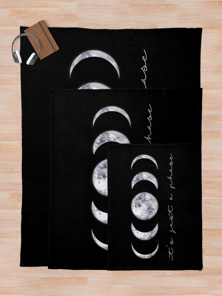 Moon phases best sale throw blanket