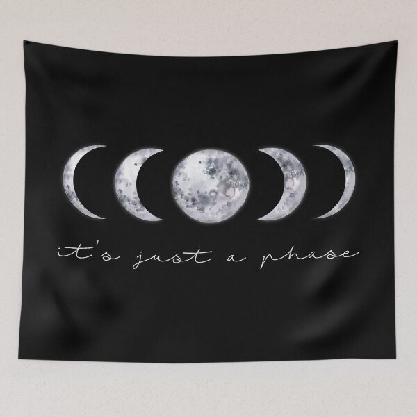 Item preview, Its just a phase. Moon Phases designed and sold by FocusAndFlow.