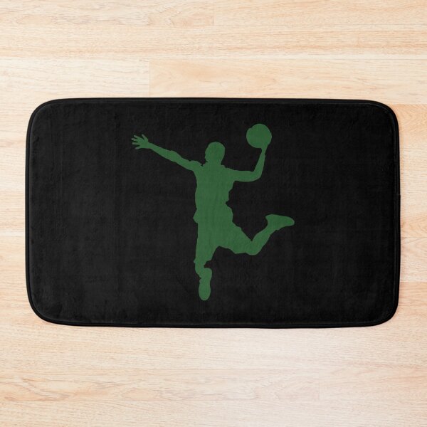 Item preview, Green Dunking Basketball Player Silhouette designed and sold by Express YRSLF.