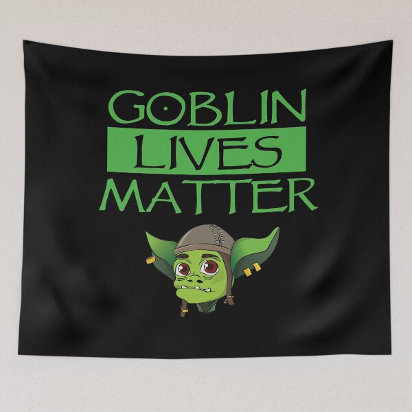 Item preview, Goblin Lives Matter Funny RPG role playing games designed and sold by TravelScientist.