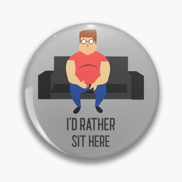 Item preview, I'D RATHER SIT HERE designed and sold by 30-Merch.