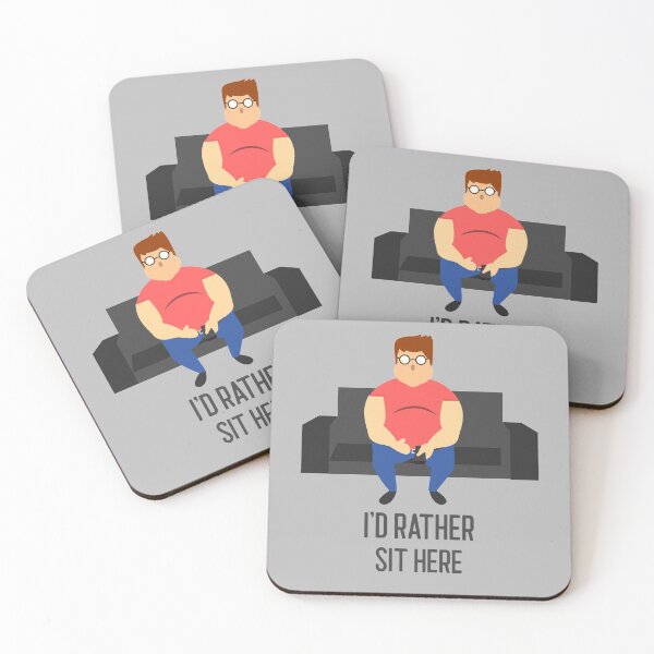 Item preview, I'D RATHER SIT HERE designed and sold by 30-Merch.