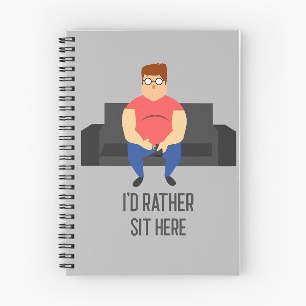 Item preview, I'D RATHER SIT HERE designed and sold by 30-Merch.