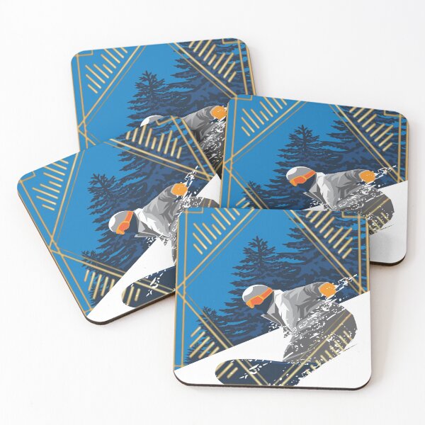 Item preview, SNOWBOARD ART DECO designed and sold by ELEGANZZIA.