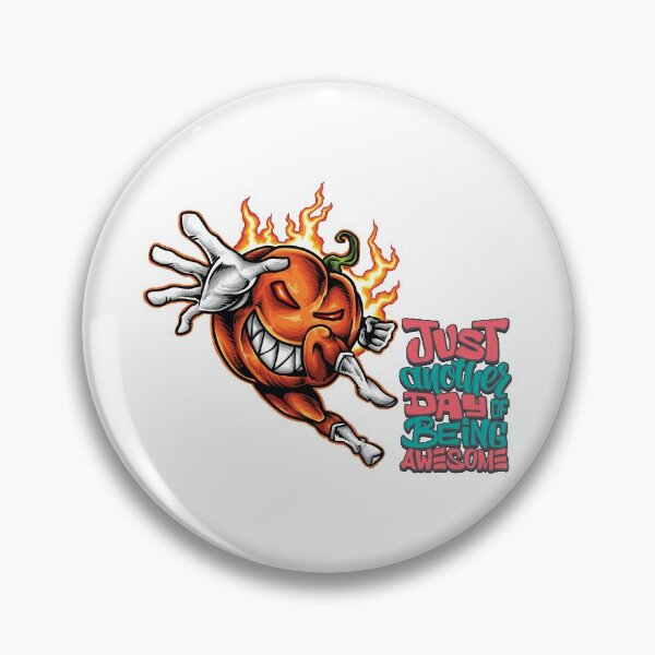 Item preview, Just Another Day Of Being Awesome Halloween Pumpkin Foodie Superhero designed and sold by ProjectX23.