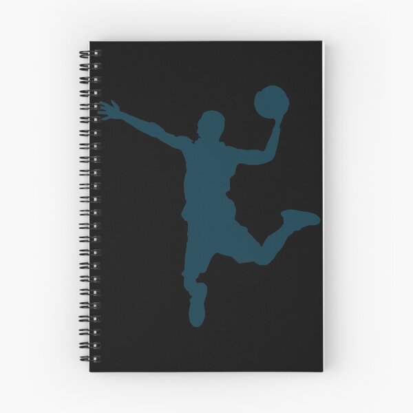 Item preview, Navy Dunking Basketball Player Silhouette designed and sold by Express YRSLF.