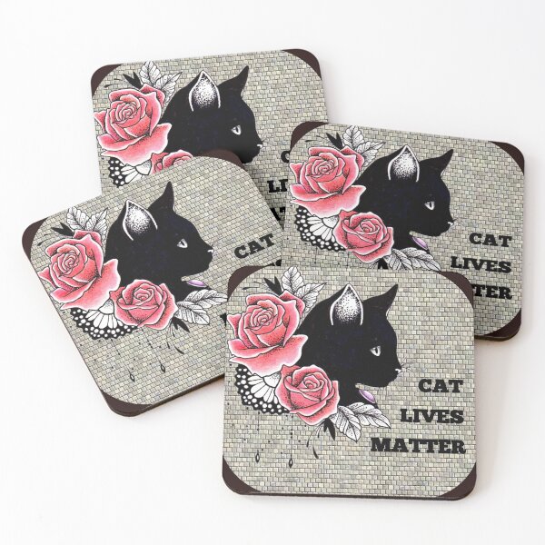 Item preview, Cat Lives matter designed and sold by aruvanita.