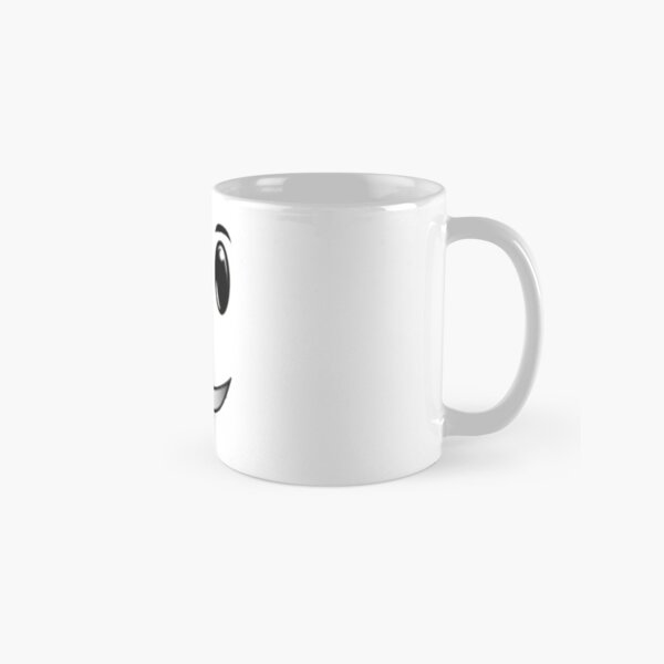 Roblox Face Avatar Smile Mug By Best5trading Redbubble - plate mesh roblox