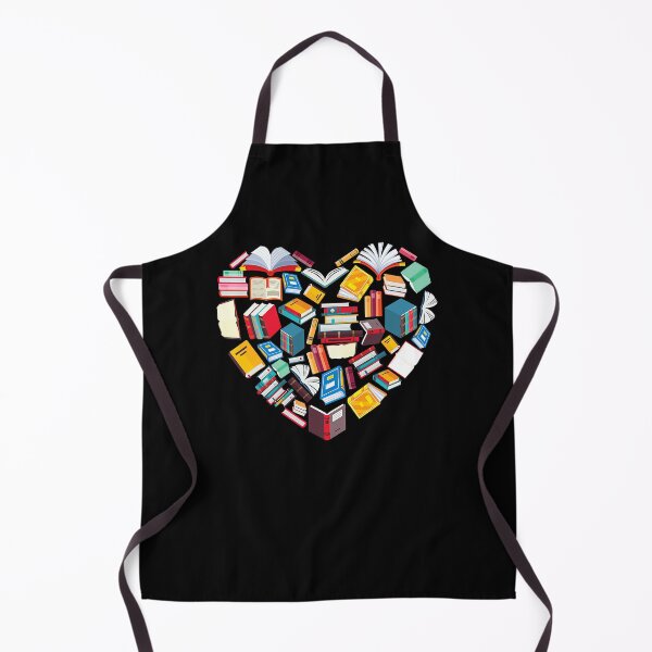 Item preview, Book Lover Heart Shape reading club Librarian Library gifts designed and sold by hasagi357.