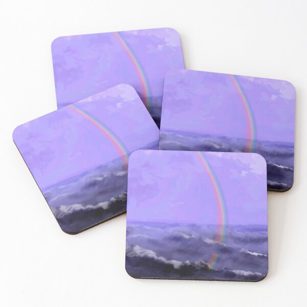 Item preview, Rainbow Reflecting On Waves designed and sold by blueocan.