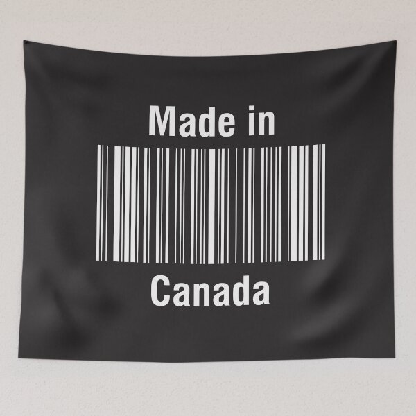 Item preview, Made in Canada barcode designed and sold by AlexandraNN.
