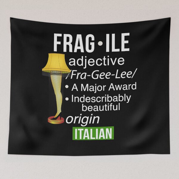 Item preview, Christmas Leg Lamp Fragile Definition Funny Major Award  designed and sold by hasagi357.