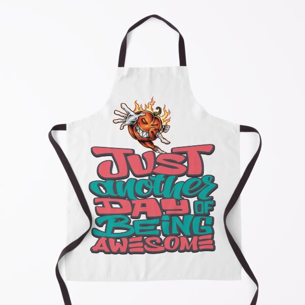Item preview, Just Another Day Of Being Awesome Pumpkin Foodie Superhero Halloween designed and sold by ProjectX23.