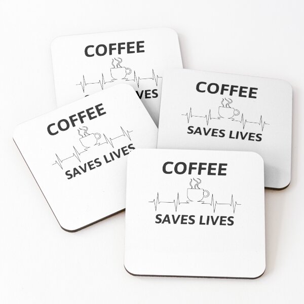 Item preview, Coffee Saves Lives designed and sold by hasagi357.