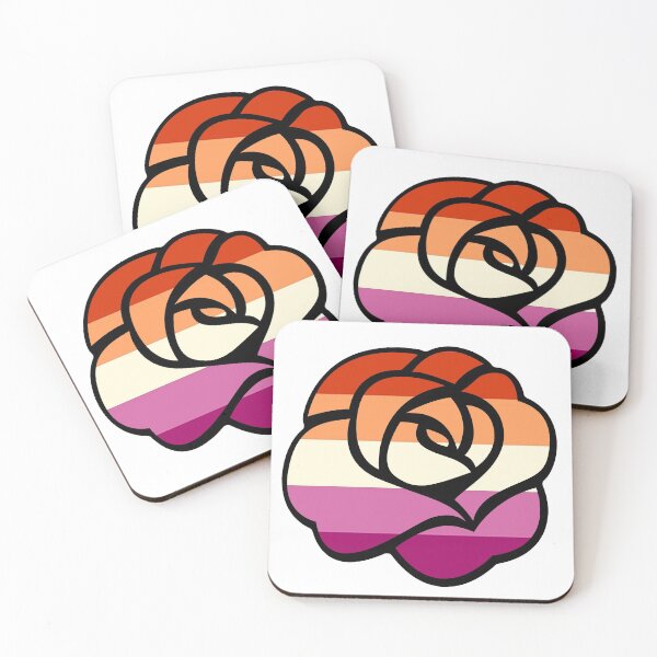 Item preview, LGBT Rose Flower Pride - lesbian designed and sold by lgbtgear.