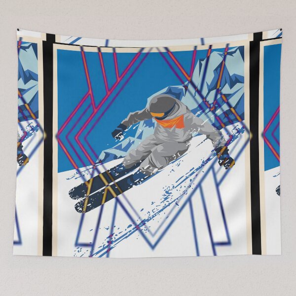 Item preview, SKI ART DECO designed and sold by ELEGANZZIA.