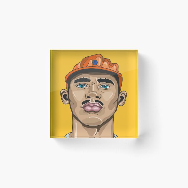 Item preview, Skaterboy with orange cap designed and sold by nikavdb.