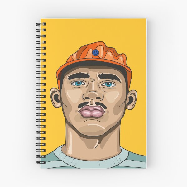 Item preview, Skaterboy with orange cap designed and sold by nikavdb.