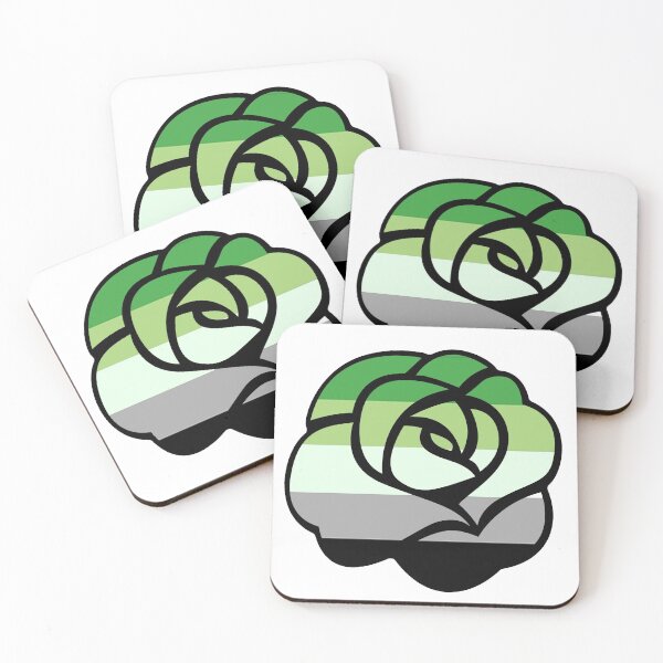 Item preview, LGBT Rose Flower Pride - aromantic designed and sold by lgbtgear.