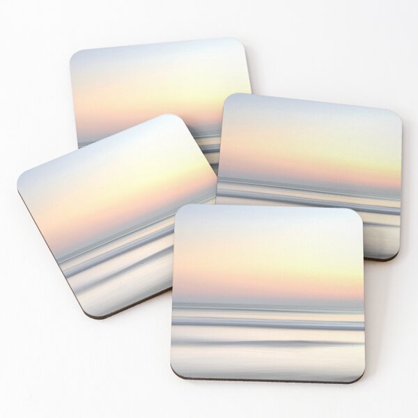 Item preview, Abstract Blue Ocean Water Misty Horizon Sunset designed and sold by Walk-It-Off.