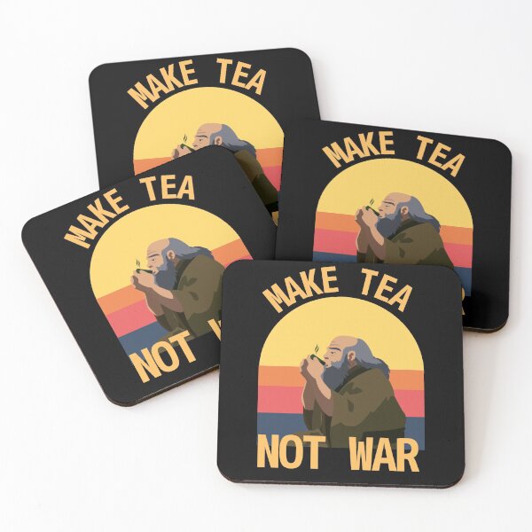 Item preview, Make Tea Not War designed and sold by AnimeWorld8.