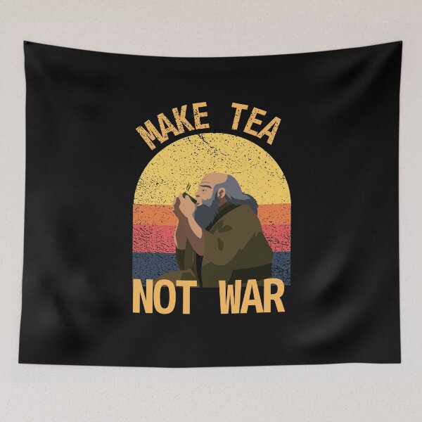 Item preview,  Make Tea Not War sunset designed and sold by AnimeWorld8.