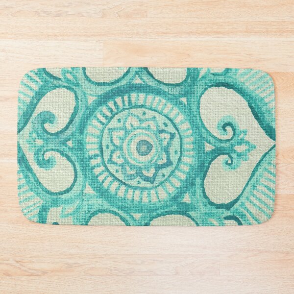 Item preview, Mint moroccan tile designed and sold by Carolin Bentbib.
