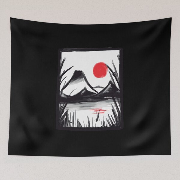 Item preview, Japan zen landscape designed and sold by MatthiasDesigns.