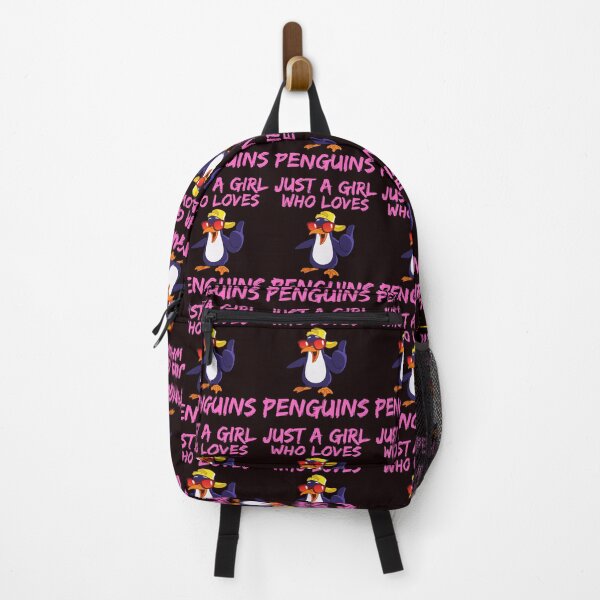 Item preview, Just A Girl Who Loves Penguins designed and sold by WoodburyLake.