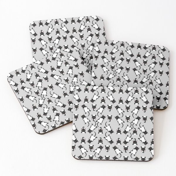 Item preview, Lazy cat pattern, cats  designed and sold by patternme.