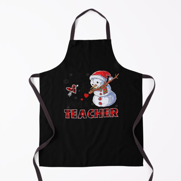 Item preview, I Love Being A Teacher Christmas Dabbing Snowman Decorations designed and sold by hasagi357.