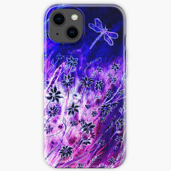 Dragonfly and Daisies iPhone Soft Case